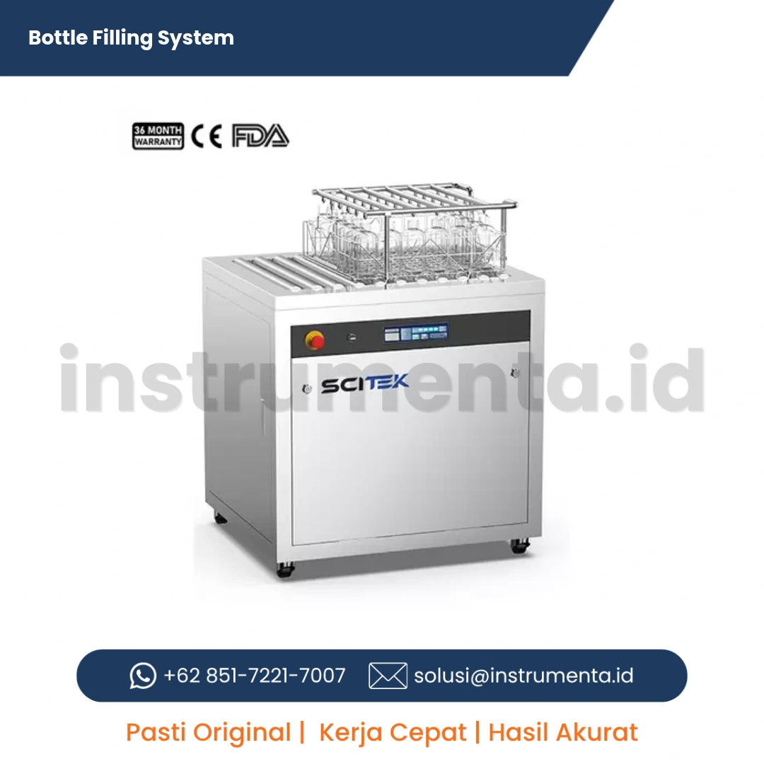 Official Distributor Bottle Filling System Scitek IVC-BF700 Mesin Pengisi Air Botol Otomatis untuk Kandang Hewan Laboratorium Biomedis